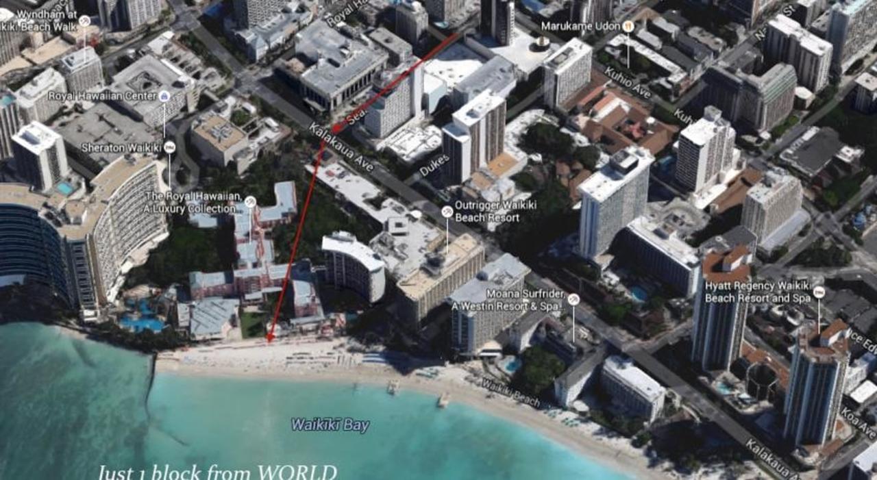 Heart Of Waikiki Marine Surf Waikiki Condo Honolulu Eksteriør billede